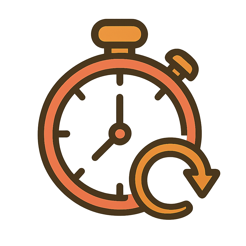 教学计时器图标